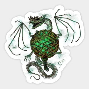 Undead Dragon Full Sticker